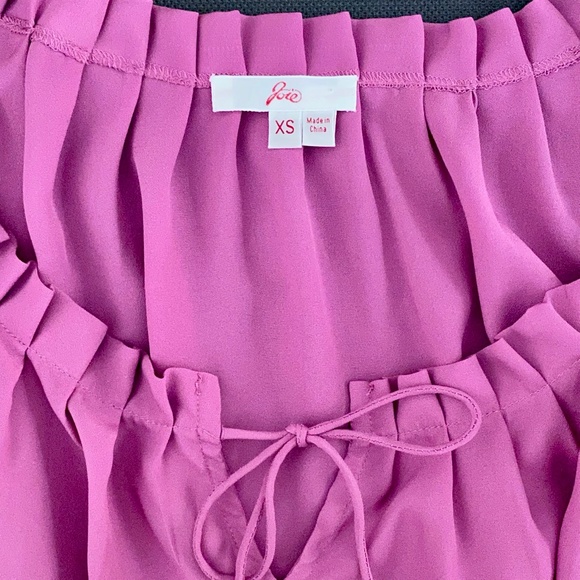 Joie Cinched Waist Blouse - XS - Picture 4 of 6